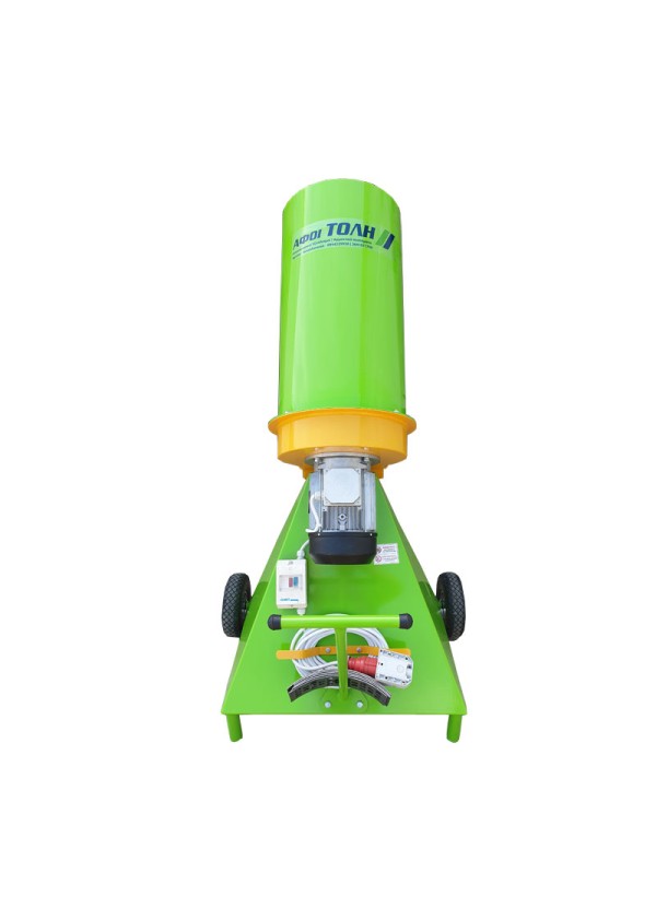 Αχυροκοπτικό 5,5hp, λειτουργία με τριφασικό ρεύμα
