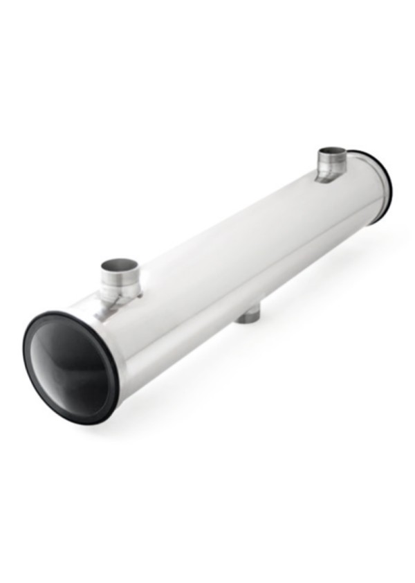 Δοχείο inox σταθεροποίησης κενού 1200mm Φ200