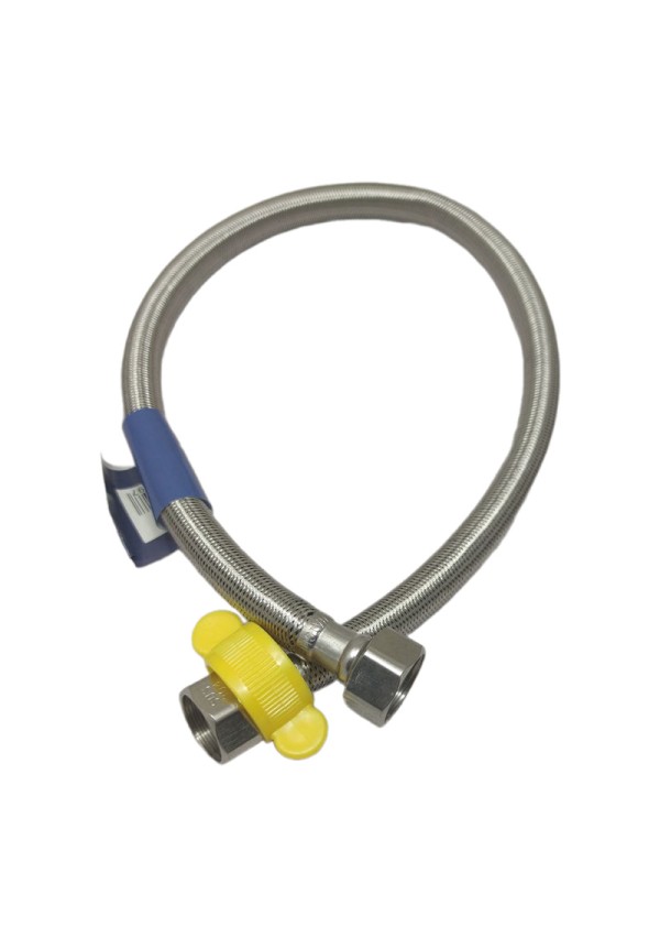 Σπιράλ συνδέσεως 1/2, inox ,60cm