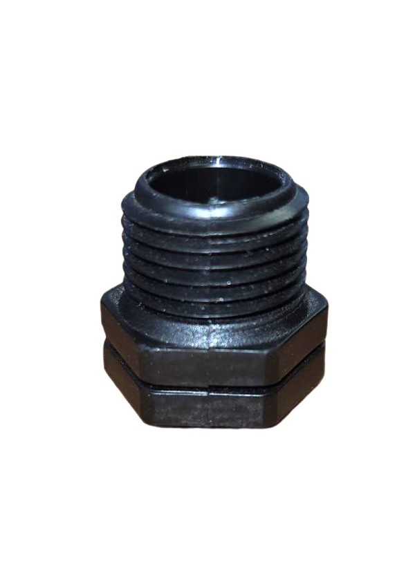 Τάπα αρσενική PVC 1/2"