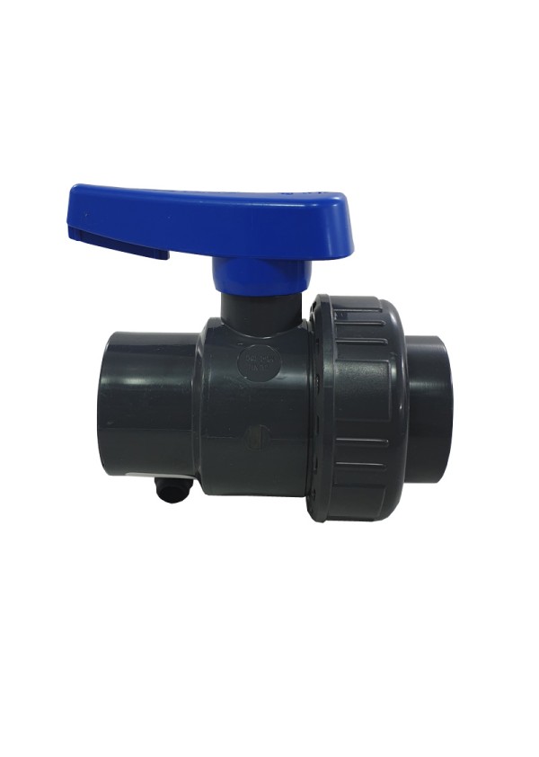 Σφαιρική βάνα PVC 1&1/4,βιδωτή